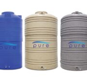 Water tank installation