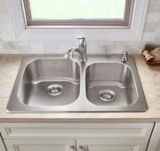 Kitchen sink installation