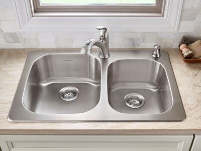 Kitchen sink installation