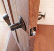 Door handle Installation