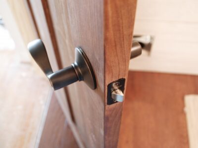 Door handle Installation