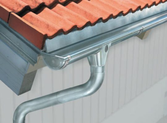 Zinc Gutter Installation