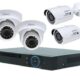 Surveillance Camera : 4-cameras CCTV (Max 8 Channels)