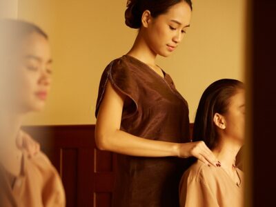 Shoulder-Back-Neck Massage with Herbal Balm