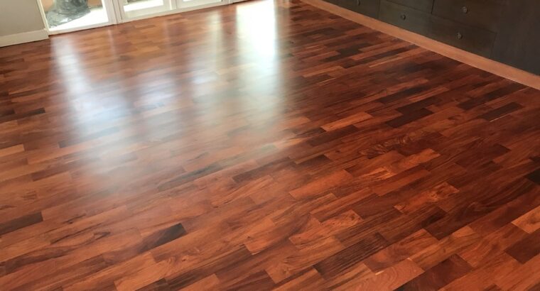 บริการขัดทาพื้นไม้