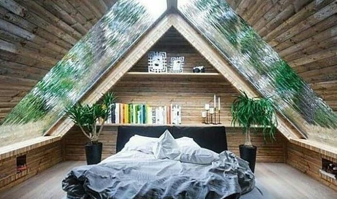 แบบห้องนอน หลังคากระจก (DISG_BDR_PLA1)