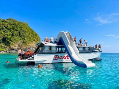 Phi Phi Islands and Racha Yai Catamaran Tour