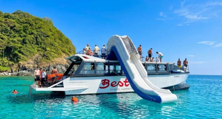 Phi Phi Islands and Racha Yai Catamaran Tour